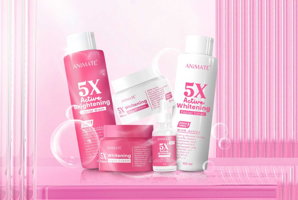 animate 5x Active whitening 5in1 series